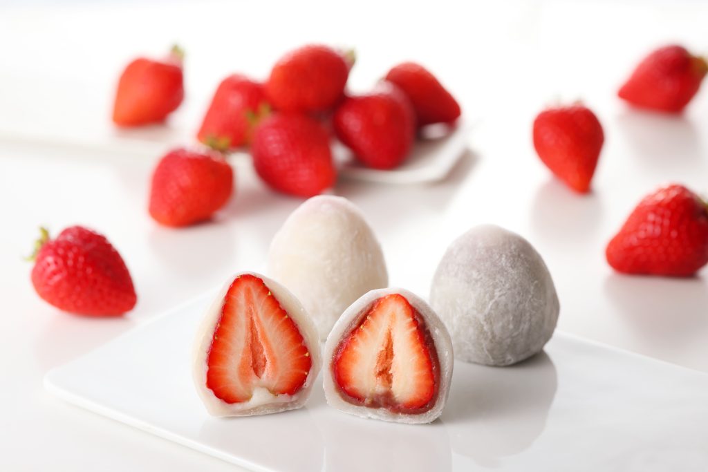 中間市にわか　いちご大福