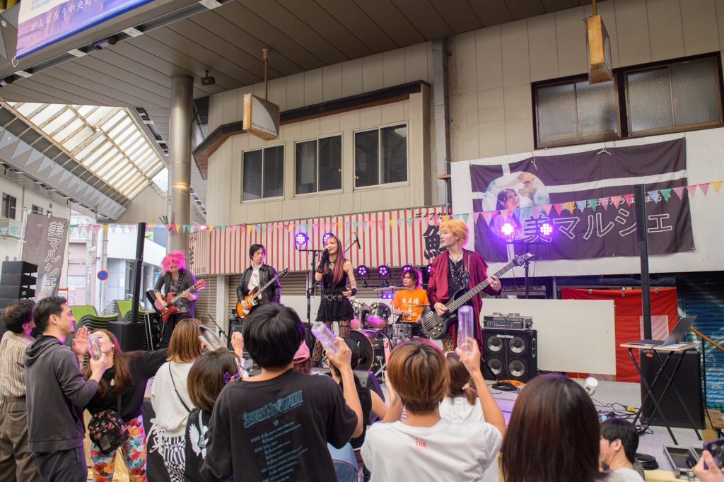美マルシェ　八幡中央町商店街　福岡県北九州市八幡東区